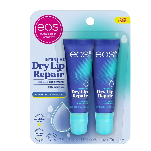 Bálsamo Labial eos Héroe Hidratación Instantánea 2 Pack