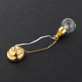 thumbnail image 6 of 1:12 Dollhouse Miniature LED Umbrella Shape Lampshade 5 , Gold, 6 of 8