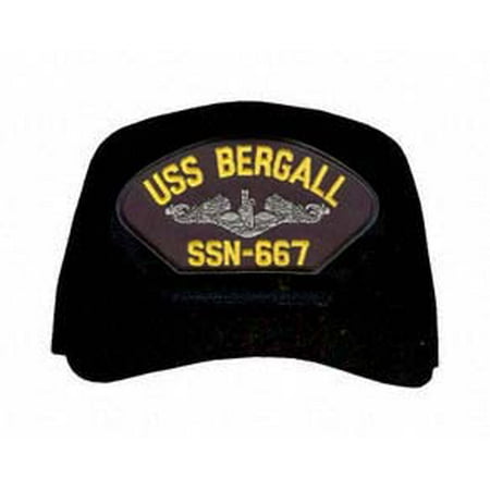 USS Bergall SSN-667 ( Silver Dolphins ) Submarine Enlisted Cap
