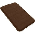 thumbnail image 7 of Memory Foam Bath Mat Rug, 24" x 19", Ultra Soft and Non-Slip Bathroom Rugs, Water Absorbent and Machine Washable Bath Rug for Bathroom, Shower, and Tub, 7 of 7