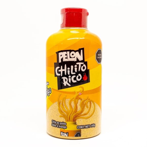Chile en polvo Pelón chilito rico sabor a mango 140 g