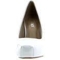 thumbnail image 3 of Delicacy Womens Cyndi-92 Heels Work Occasion Close Toe Pumps, 3 of 4
