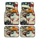 thumbnail image 1 of Balery Retro American Eagle Juego de 4 Alfombrillas para Auto, Revestimientos de Caucho Resistente, Diseño Antideslizante, 1 of 7