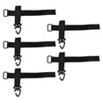 thumbnail image 4 of 5 Pcs/Ensemble Boucle de Suspension pour Gant Multi-Usage Réglable Crochet de Sécurité pour Gant en Nylon Noir, 4 of 5