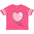 thumbnail image 3 of Inktastic Pink Balloon Heart Boys or Girls Toddler T-Shirt, 3 of 5