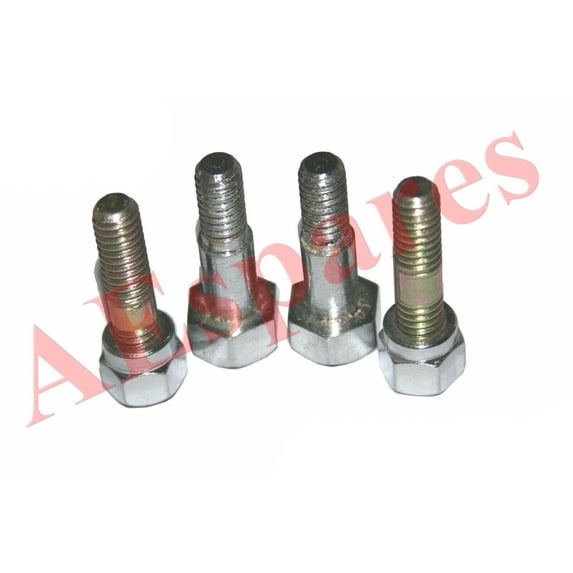 Handle Plate Nut Bolt Stud Set of 4 For Royal Enfield Models Motorbike