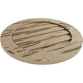 thumbnail image 5 of Ekena Millwork 21"W x 21"H Timberthane Pecky Cypress Round Faux Wood Non-Functional Gable Vent, Primed Tan, 5 of 5