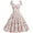 A7 White, variant on WMTBSRSW Midi Dress for Women Bowknot Strap Sleeveless Hight Waist Pleated Cocktail Dresses Flowy 1950s Vintage Audrey Style A Line Dresses Cute Floral Printed Ball Gown