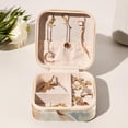thumbnail image 6 of Horse Travel Portable Square Jewelry Organizer with Ring, Earring, Necklace, and Bracelet Storage - Suitable for Girls and Women, 6 of 6