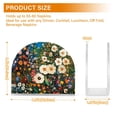 thumbnail image 4 of Yayeee Napkin Holder for Table Kitchen Paper Tissue Organization, Floral Garden, 4 of 8
