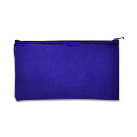 

14 oz Purple Canvas Zipper Bag - 12 x 8 - Pack of 7