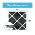 thumbnail image 3 of Filtrete 18x18x1 Air Filter, MPR 1200 MERV 11, Allergen Plus Odor Reduction, 4 Filters, 3 of 10