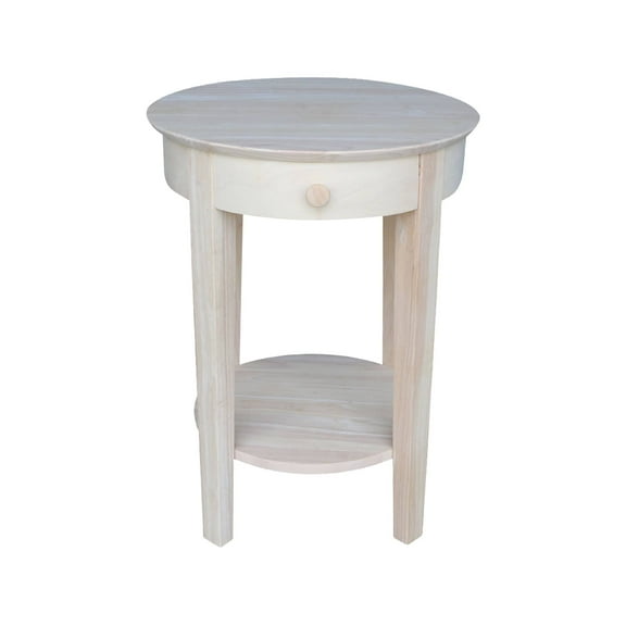 International Concepts Solid Wood Philips Accent Table