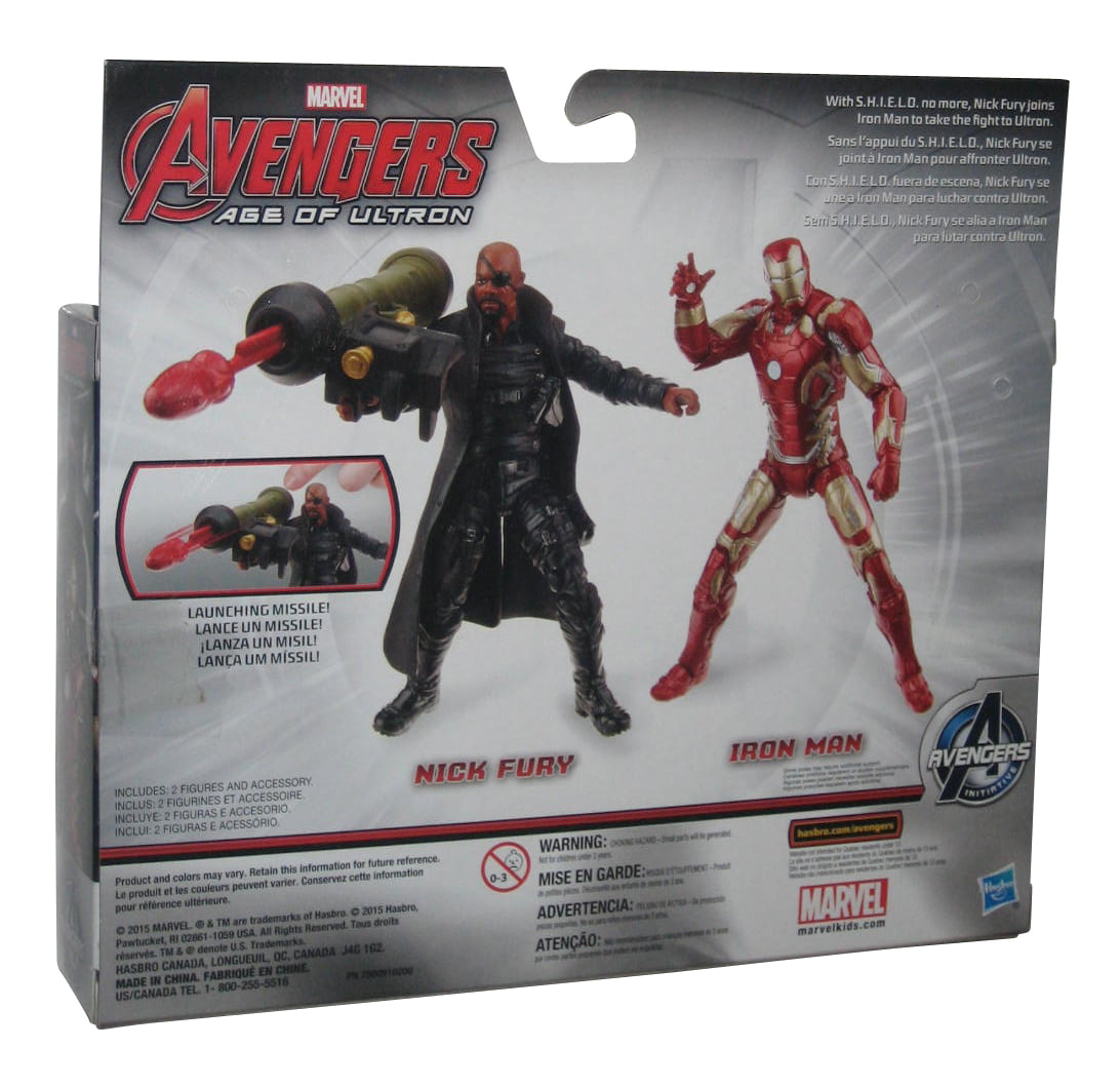 BONKAZONKS Marvel Universe #035 NICK FURY Spinner 35 Series 1 Iron Man Avengers 