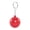 Red, variant on Cirkely Ball PU Keychain