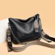 thumbnail image 1 of Designer Pu Leather Shoulder Bags For Women 2023 Chain High Capacity Handbags Travel Luxury Hand Bag Female Large Shoulder Bag, 1 of 2