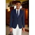 thumbnail image 2 of COOFANDY Mens Casual Sport Coats Fitted Fashion Blazer One Button Lightweight Suit Jacket, 2 of 6