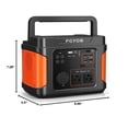 thumbnail image 6 of PGYOB 400W Portable Power Station, 296Wh Outdoor Solar Generator Backup Ternary Battery Pure Sine Wave Power Pack with AC/DC Outlet, PD 65W USB-C Outlet for Home, Camping, RV, Blackout, CPAP, 6 of 10