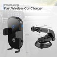 thumbnail image 2 of Mighty Mount Auto Scan Fast Wireless Car Charger Mount with Multi-Angle Adjustable Suction Cup, 2 of 8