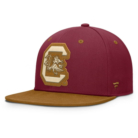 Men's Fanatics Garnet/Brown South Carolina Gamecocks NoBo Fitted Hat