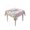 Pink, variant on Easter Suqare Tablecloth - 60 x 60 Inch, Spring Rabbit Egg Botanical Flowers Leaf Pink Check Waterproof & StainResistant Tablecloth, Washable Oil-proof Table Cover for Dining/Party/Wedding/Buffet