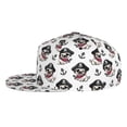 thumbnail image 3 of Haiem Pirate Puppy Classic Snapback Cap Flat Bill Hat Baseball Cap Adjustable Size Cotton Dad Hat, 3 of 9