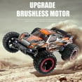 thumbnail image 5 of Remote Control Car, 1:14 4WD 2.4GHz Remote Control Truck 75km/h High-Speed Off-Road Vehicle Toy with Brushless Motor 3 Battery, 5 of 9