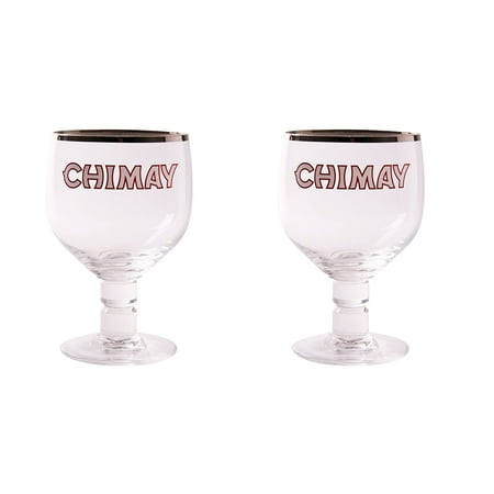 Belgian Ale Goblet/Chalice Beer Glasses 0.25L (Pack of 2), Height: 5.5