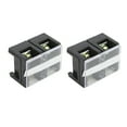 2 Pcs Terminal Block Dual Rows 60A 600V Compact Terminal Block Barrier