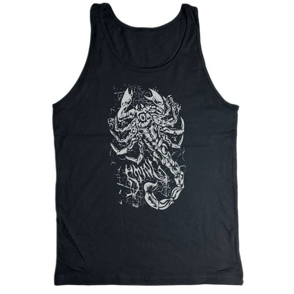Sting White Scorpion Black Tank Top Shirt