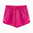 thumbnail image 4 of TOWED22 Girls Boys Athletic Soccer Basketball Shorts Toddler Sports Short Pants Kids Quick Dry Running Dolphin Active Gym Workout Shorts Hot Pink,4-6 Y, 4 of 4
