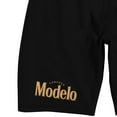 thumbnail image 3 of Modelo Espiritu Luchador & Classic Logo Men's Black Sleep Pajama Shorts-Large, 3 of 5