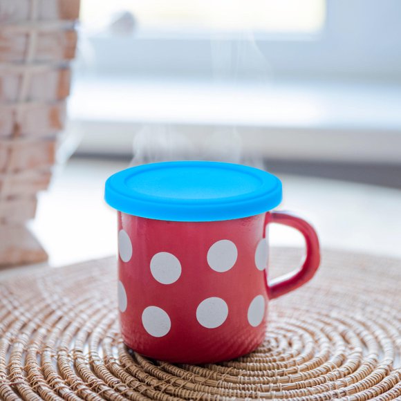 Houderco 2Ud Selladora De Silicona Para Taza De Café Resistente Y