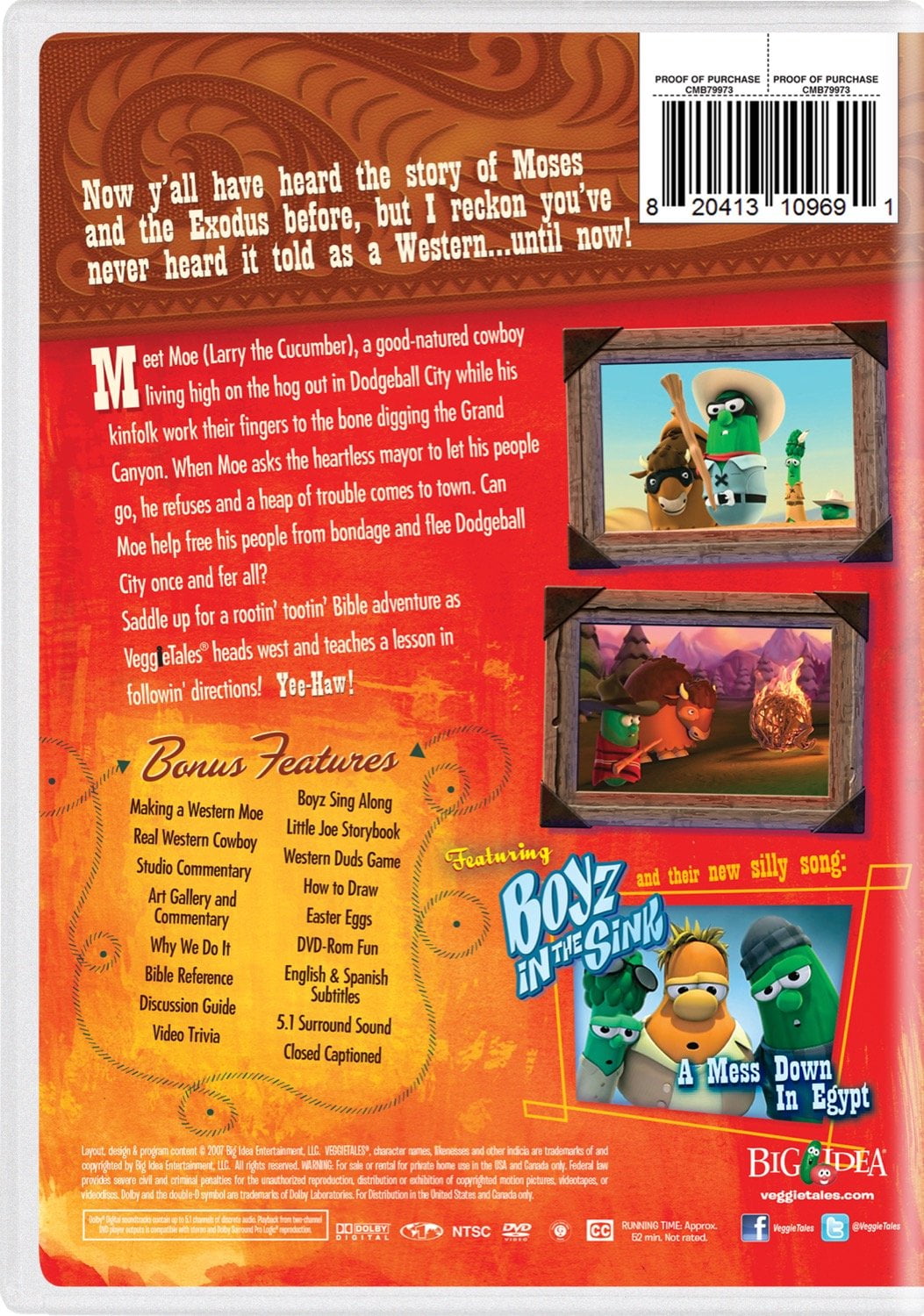 VeggieTales: Moe and the Big Exit [DVD] - Walmart.com