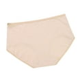thumbnail image 3 of YWDJ Cotton Lightweight No Show Fashion Basic Elastic Comfortable Color Cotton Underwear Beige XL, 3 of 5