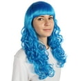 thumbnail image 3 of HPO Women's Joker Girl Wigs Collection | Long Curly Party Ready Fancy Cosplay Halloween Wigs | Premium Breathable Capless Cap, 3 of 8