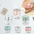thumbnail image 3 of Processor Blender, Electric Mini Chopper, Meat Chopper Tool, Kitchen Chopper, Small Chopper Electric, Pink, Clear Glass, 1 Pc, Home Kitchen, 3 of 6