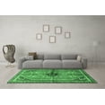 thumbnail image 3 of Ahgly Company Indoor Square Persian Emerald Green Traditional Area Rugs, 3' Square, 3 of 4