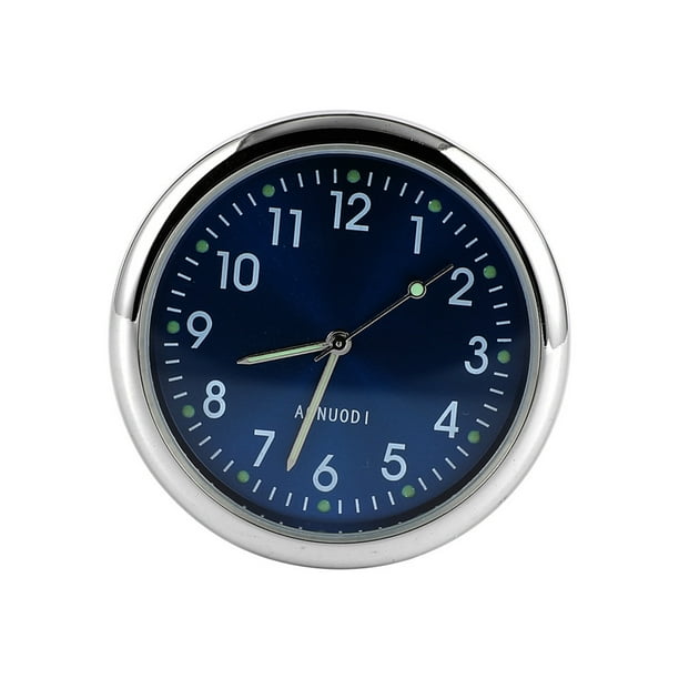 Car Clock Round Digital Button Battery Operated High/Low Temperature