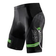 thumbnail image 1 of Sponeed Men’s Cycling Shorts 4D Padded Performance Quick-Dry Riding Biking Shorts Breathable Riding Half Pants Green S, 1 of 5