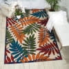 thumbnail image 3 of Nourison Aloha Indoor/Outdoor Tropical Botanical Multicolor 3'6" x 5'6" Area Rug, (4' x 6'), 3 of 10