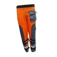 thumbnail image 5 of oshhni Chaps 9 Layer Chaps Apron Wrap Technical Apron Wrap Logging Worker Adjustable Belt Orange Chain Saw Pants L, 5 of 9