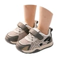 thumbnail image 3 of Dpytoraw Breathable Mesh Infant Sneakers For Toddlers First Walking Steps Lightweight Flexible Sole Support Medium Width Boys Girls Play Lightweight Infant Shoes Size 5.5, 3 of 5