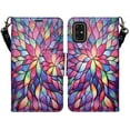 thumbnail image 2 of For Samsung Galaxy S20 Plus/S20+ Case Flip Holster Pouch Cover [Kickstand] for Girls Women Wallet for Galaxy S20 Plus - Rainbow, 2 of 6