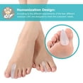 thumbnail image 3 of Knifun Silicone Gel Toe spacer Separator Straightener Bunion Health & Beauty,Silicone Gel Toe spacer Separator, Straightener Bunion, 3 of 7