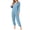 Sky Blue#20261, variant on pstuiky Womens Christmas Pajamas Cozy Fleece Hooded Jumpsuit Pajamas Long Sleeve Christmas Family Matching Lounge Wear for Mom Winter Home Sleepwear Set