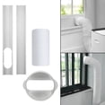 thumbnail image 4 of Kit de ventilación de ventana de aire acondicionado con manguera de escape  de ventilación de CA Escudo El 130x1.5m Gloria Placas de sellado de ventanas, 4 of 9