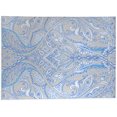 thumbnail image 1 of Mahal Blue Grey Office Mat by Kavka Designs, 1 of 1