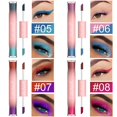 thumbnail image 2 of Liquid Eyeshadow,Double Head Liquid Glitter Eyeshadow , Pearl and Matte Shimmer & Metallic Multi-Dimensional Finish For Bold Eye Looks, Highly Pigmented Long Lasting Liquid Shadow Eye Makeup, 2 of 3