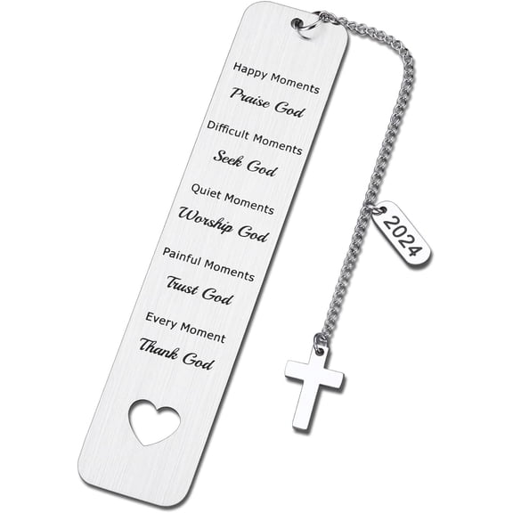 Christian Gifts for Women Men Baptism Gifts for Girl Boys First Communion Gifts for Girls Boys Confirmation Gifts for Teen Girls Teenage Boys Religious Bible Verse Bookmark Easter Faith Based Gifts